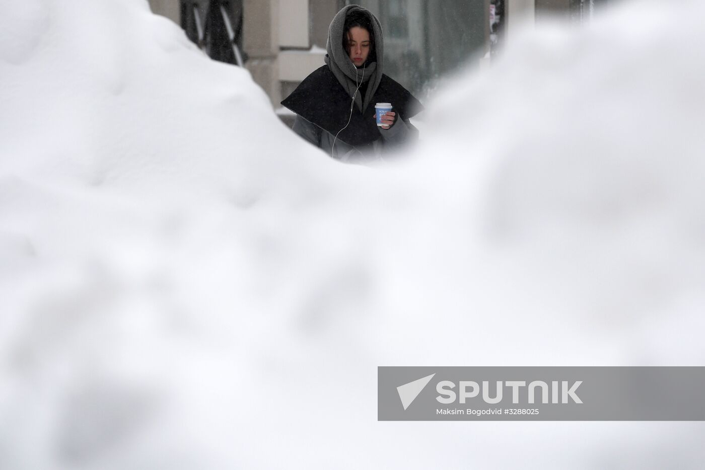 Blizzard in Kazan