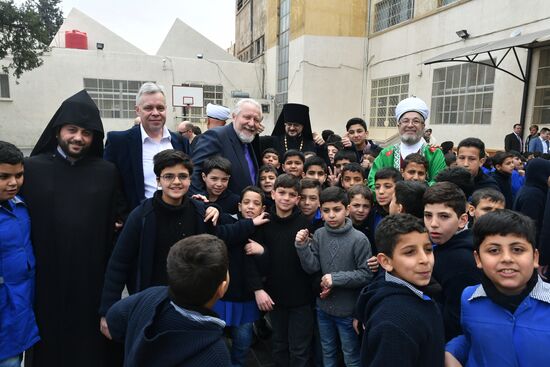 Interconfessional delegation of Russia's religious leaders visits Damascus