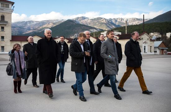 German delegation visits Crimea