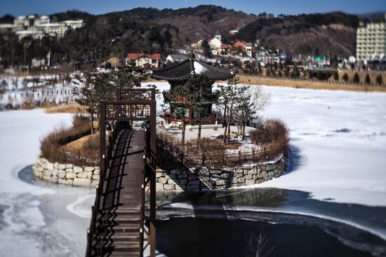 Preparing for 2018 Winter Olympics in Pyeongchang