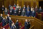 Verkhovna Rada session in Kiev