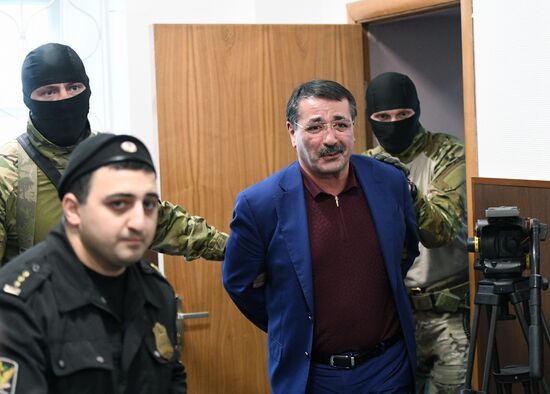 Court examines investigators' request on arresting former Dagestan Prime Minister and his deputies