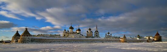 Solovki Kremlin. Solovetsky Monastery