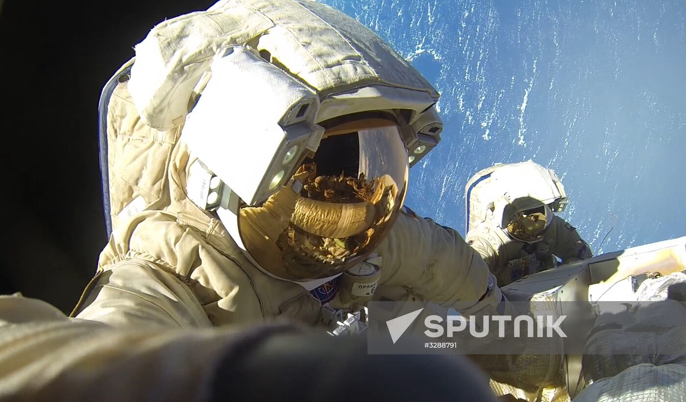 Roskosmos unveils first photos of cosmonauts Misurkin and Shkaplerov's record spacewalk