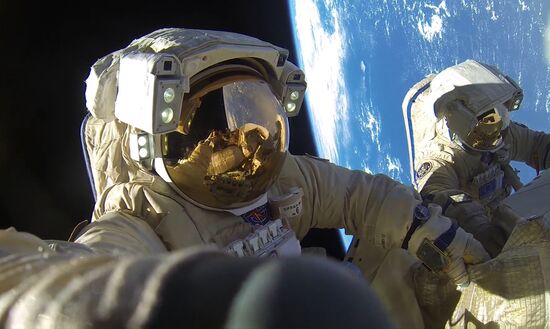 Roskosmos unveils first photos of cosmonauts Misurkin and Shkaplerov's record spacewalk