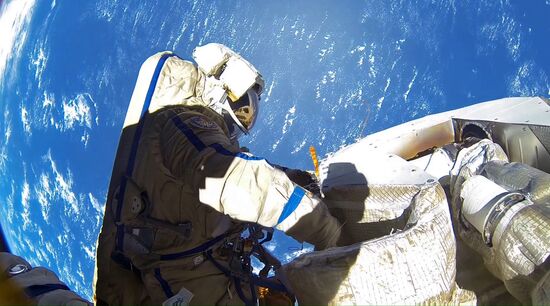Roskosmos unveils first photos of cosmonauts Misurkin and Shkaplerov's record spacewalk