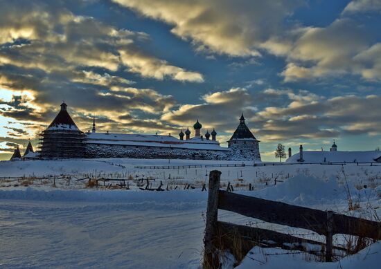 Solovetsky citadel. Solovetsky Monastery
