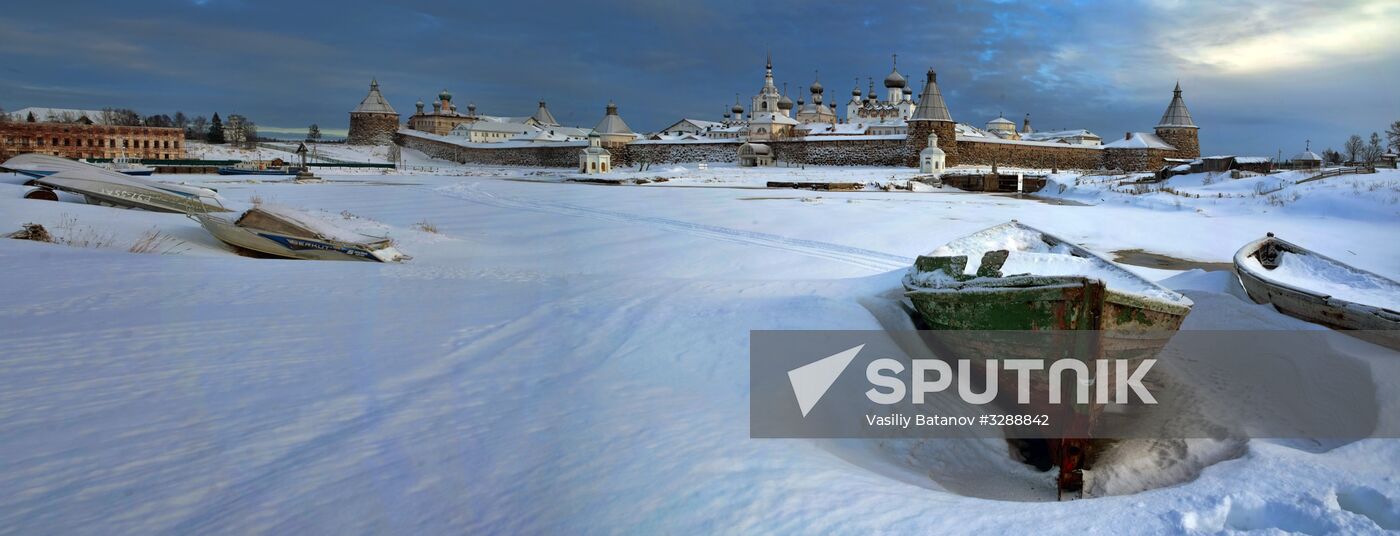 Solovetsky citadel. Solovetsky Monastery