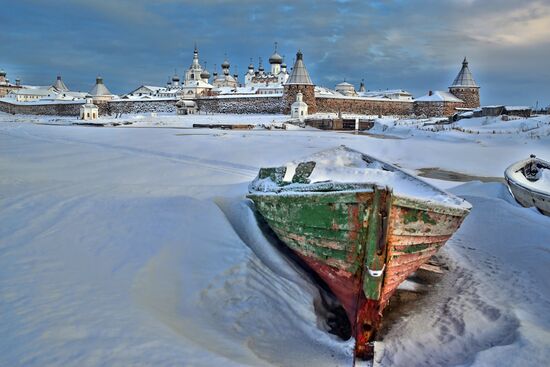 Solovetsky citadel. Solovetsky Monastery