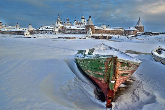 Solovetsky citadel. Solovetsky Monastery