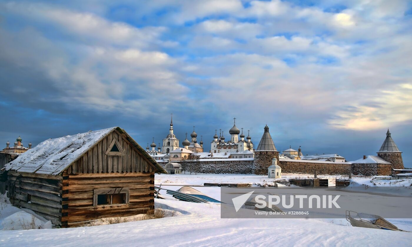 Solovetsky citadel. Solovetsky Monastery