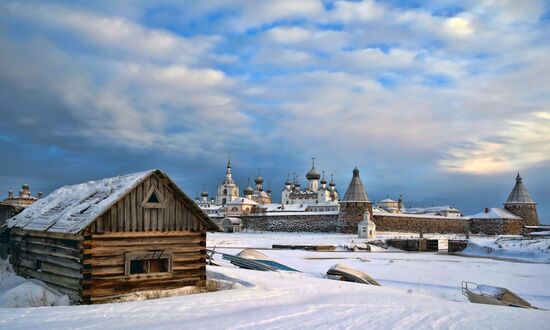 Solovetsky citadel. Solovetsky Monastery