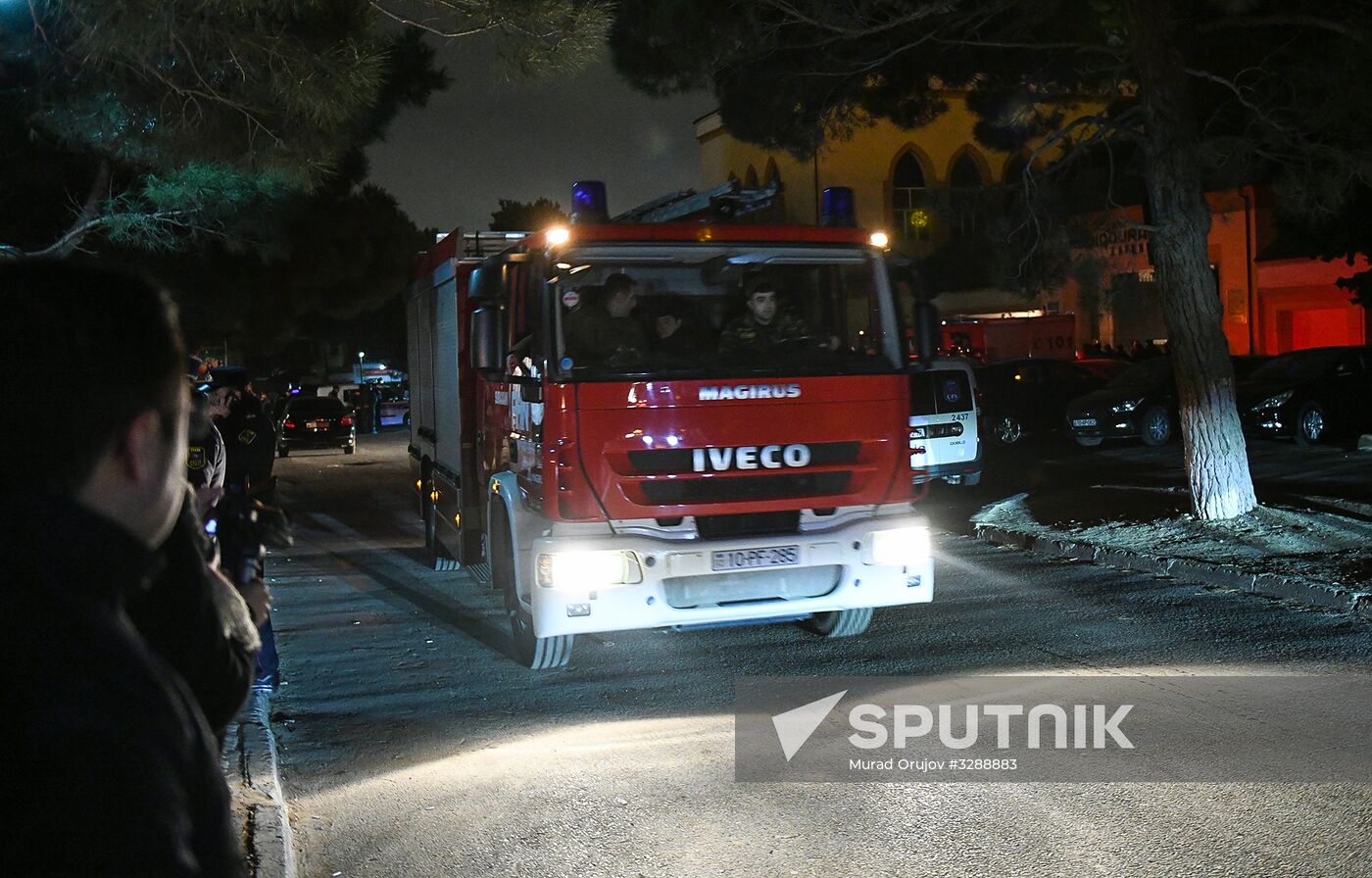 Baku radio manufactruring plant explosion update