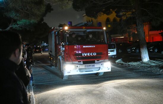 Baku radio manufactruring plant explosion update