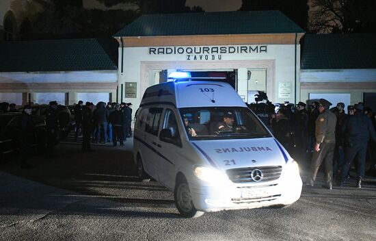 Baku radio manufactruring plant explosion update