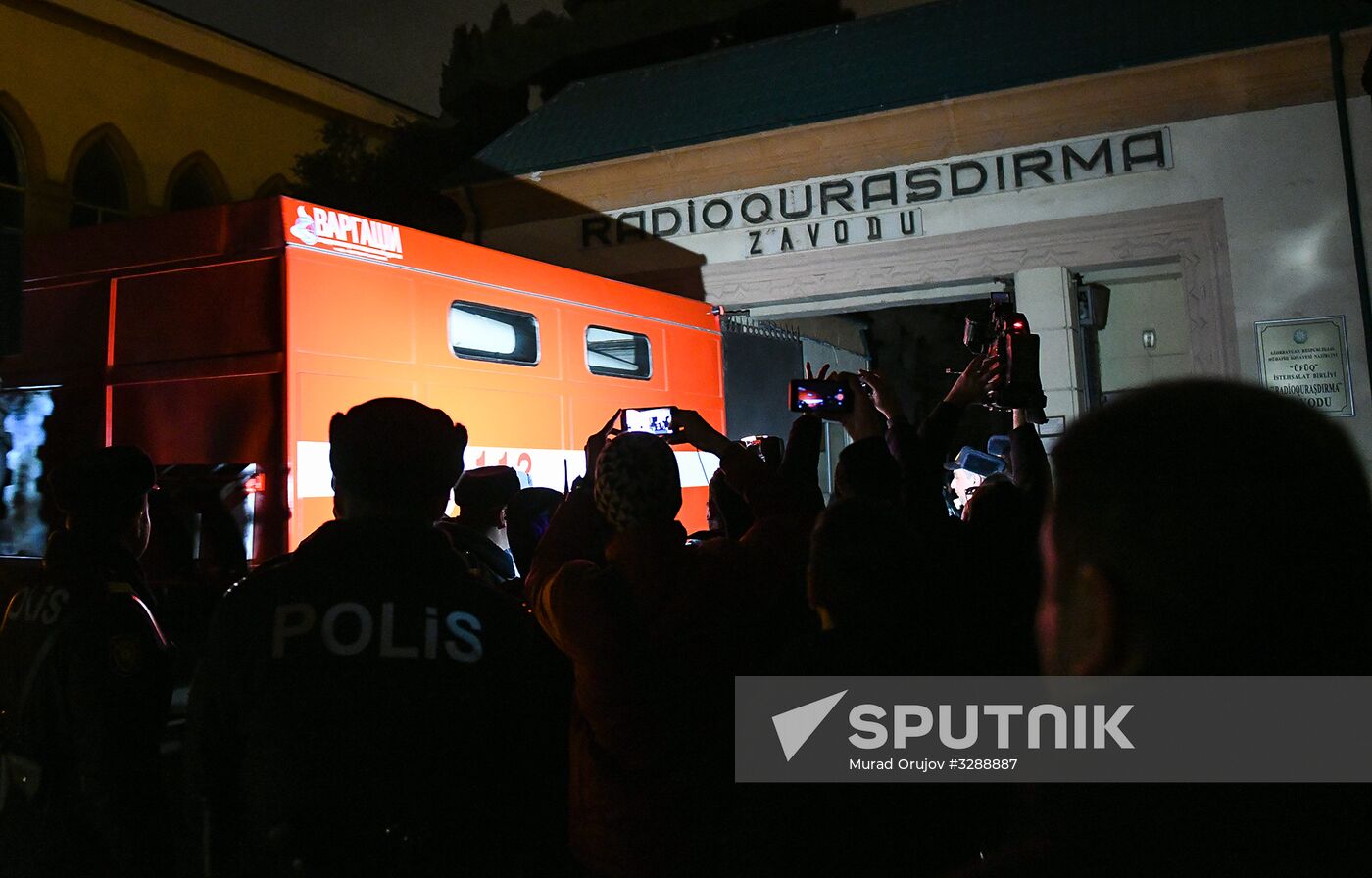 Baku radio manufactruring plant explosion update
