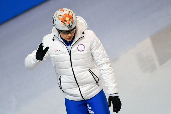 2018 Olympic Games. Short track. Training sessions