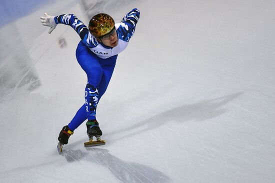 2018 Olympic Games. Short track. Training sessions