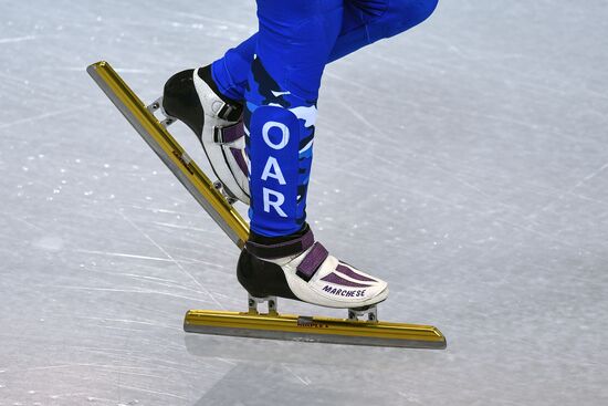 2018 Olympic Games. Short track. Training sessions