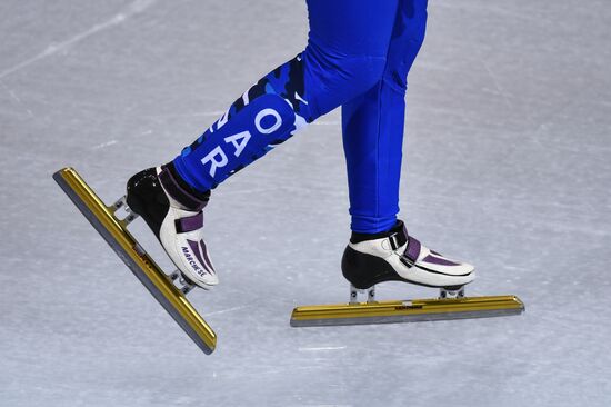 2018 Olympic Games. Short track. Training sessions