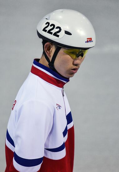 2018 Olympic Games. Short track. Training sessions