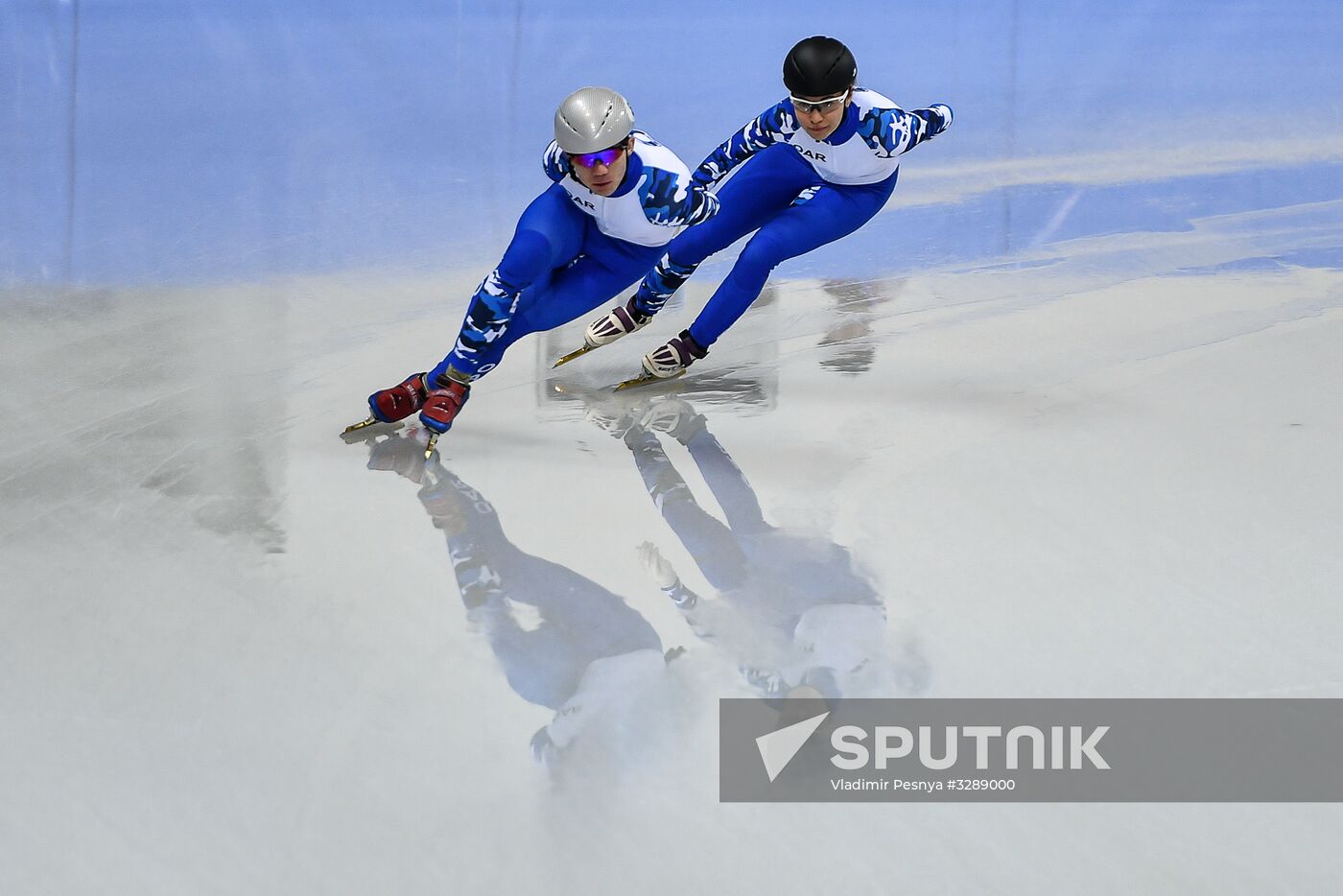 2018 Olympic Games. Short track. Training sessions