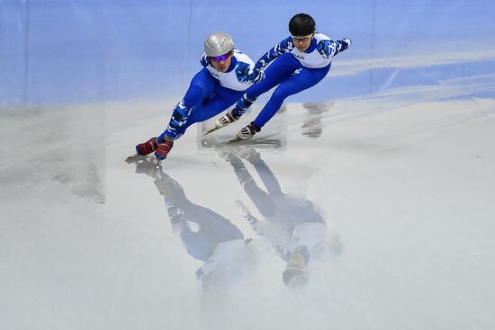 2018 Olympic Games. Short track. Training sessions