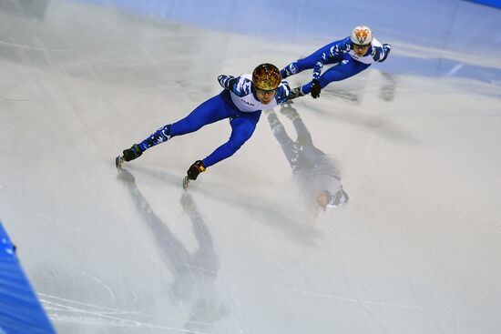 2018 Olympic Games. Short track. Training sessions