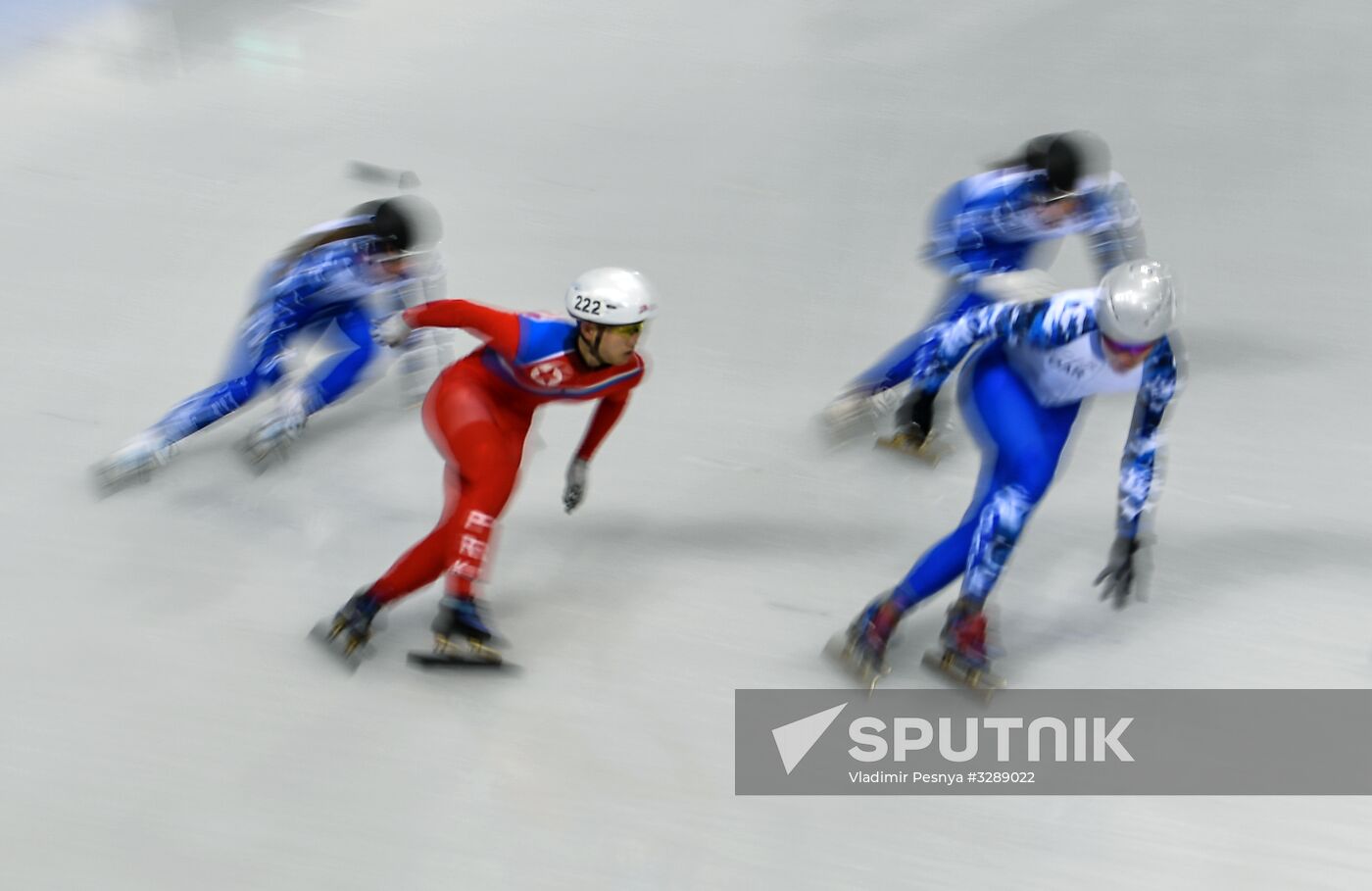 2018 Olympic Games. Short track. Training sessions
