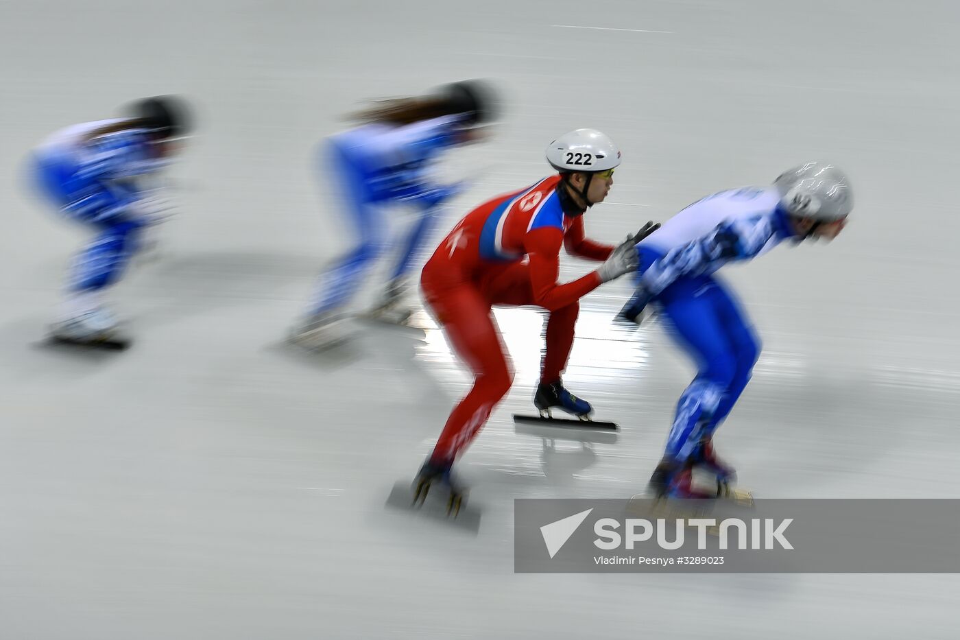 2018 Olympic Games. Short track. Training sessions