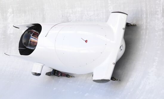 2018 Olympic Games. Bobsleigh. Training sessions