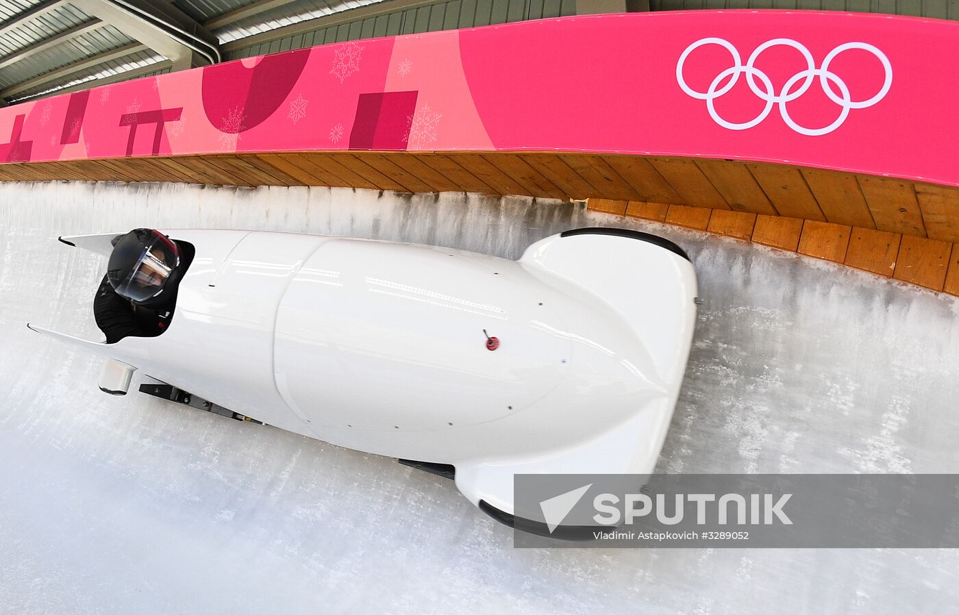 2018 Olympic Games. Bobsleigh. Training sessions