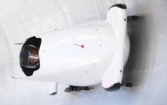 2018 Olympic Games. Bobsleigh. Training sessions