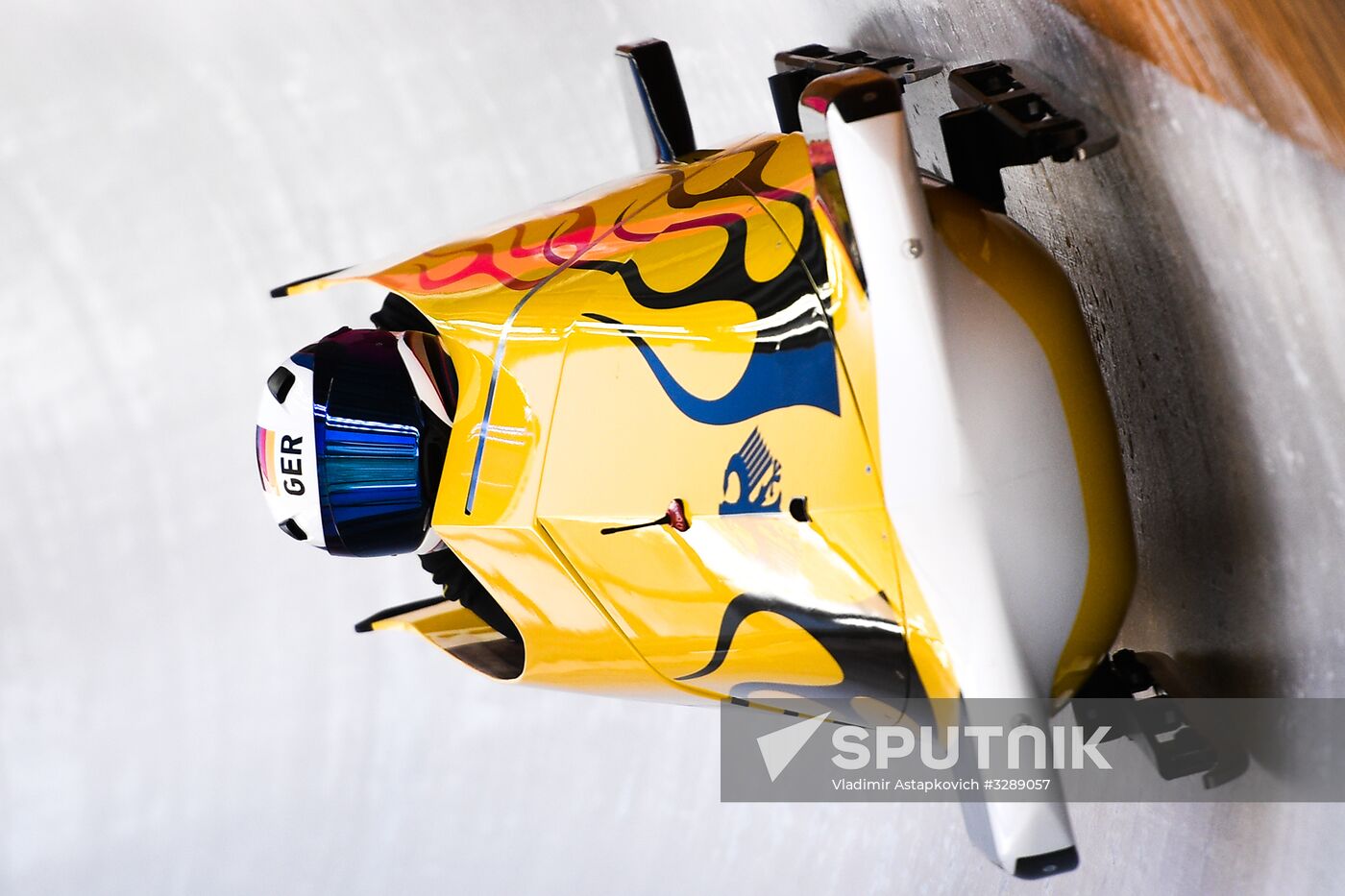 2018 Olympic Games. Bobsleigh. Training sessions
