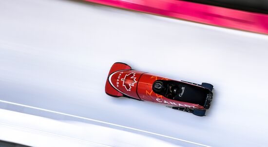 2018 Olympic Games. Bobsleigh. Training sessions