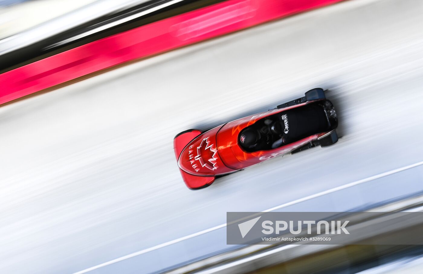2018 Olympic Games. Bobsleigh. Training sessions