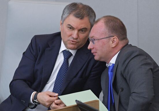 State Duma plenary session