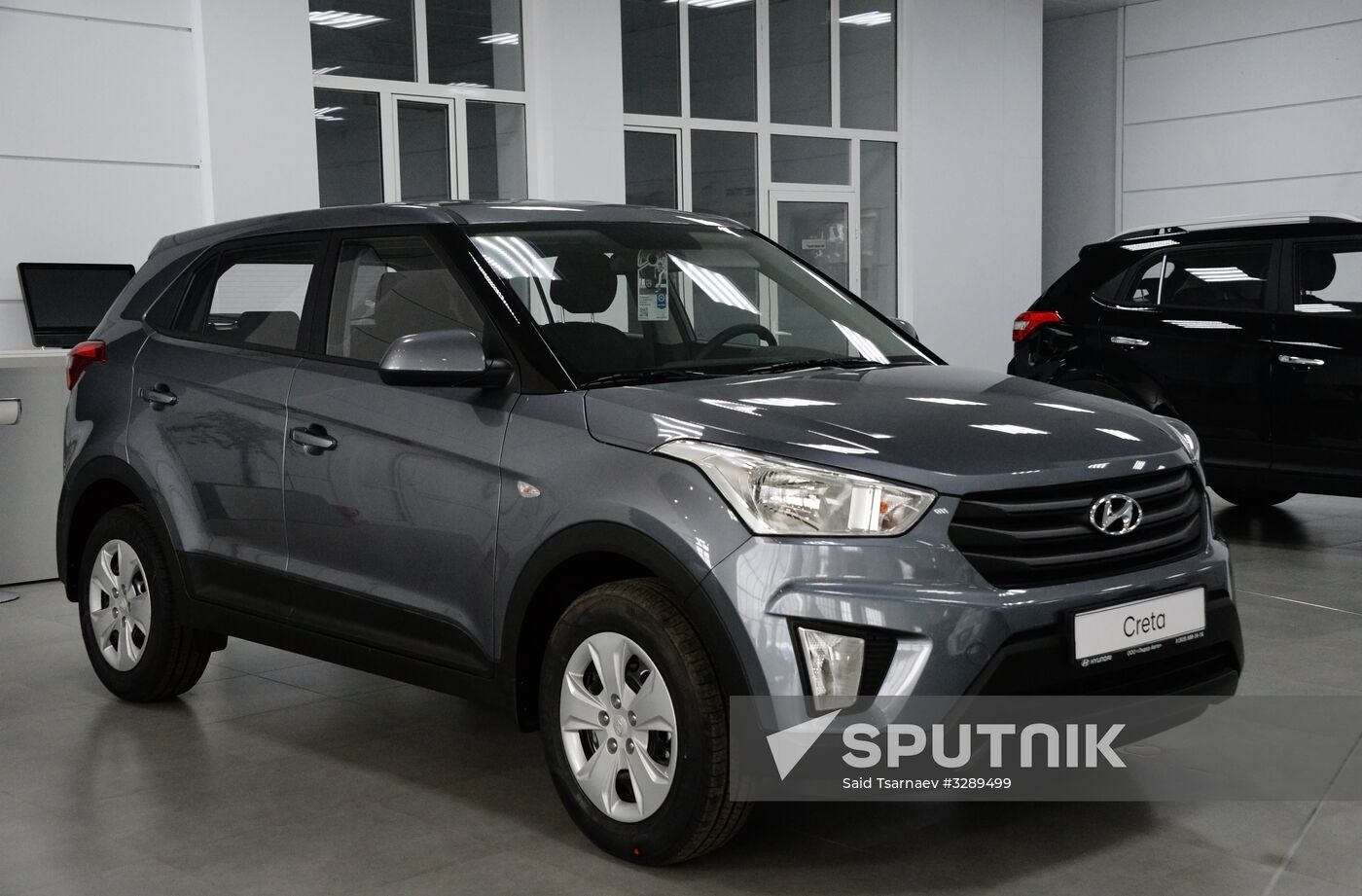 Hyundai car dealership in Grozny