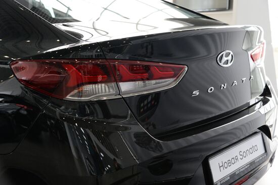 Hyundai car dealership in Grozny