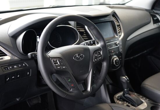 Hyundai car dealership in Grozny