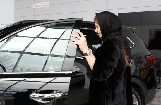 Hyundai car dealership in Grozny