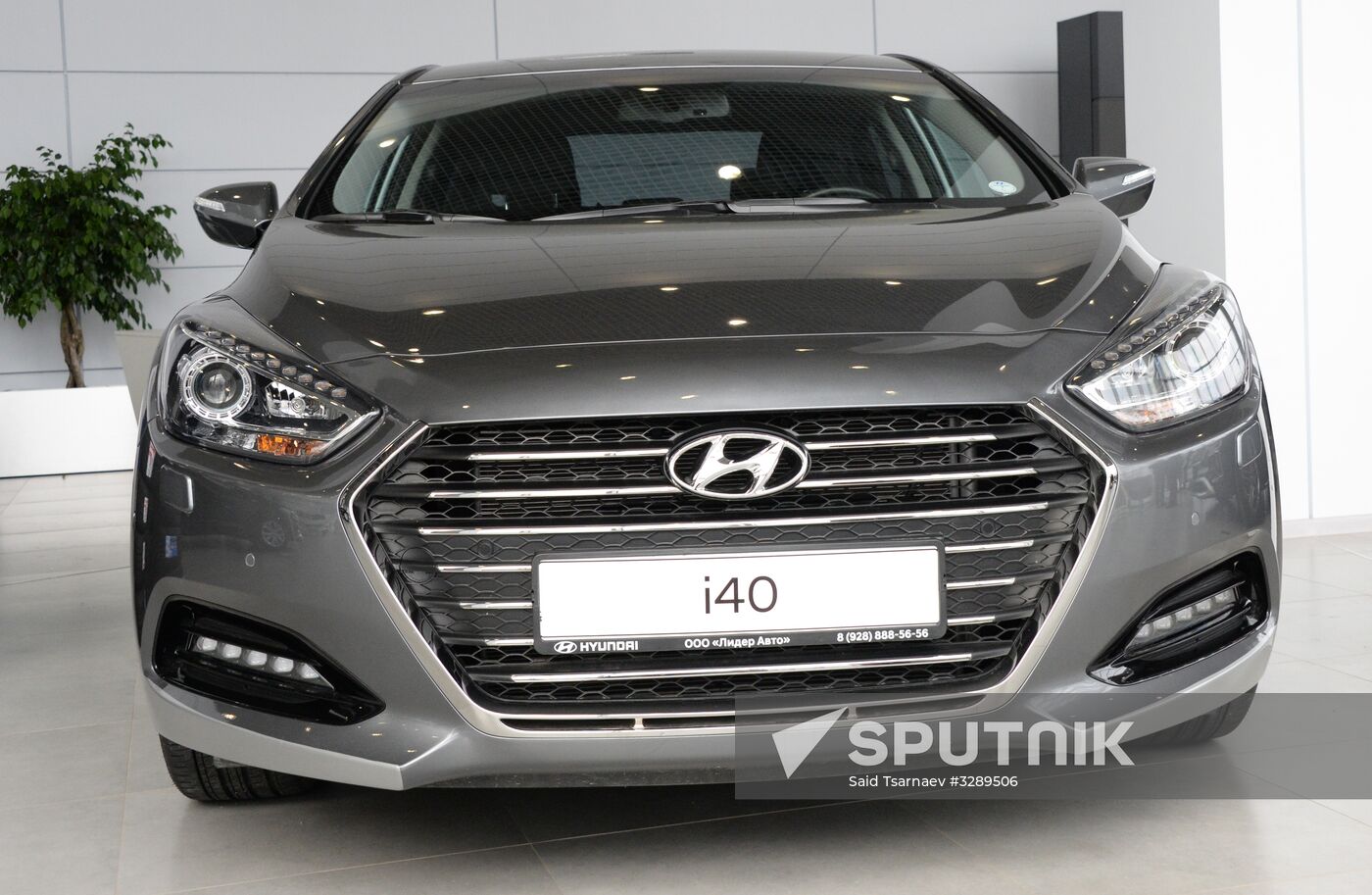 Hyundai car dealership in Grozny