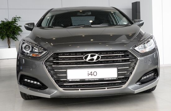 Hyundai car dealership in Grozny