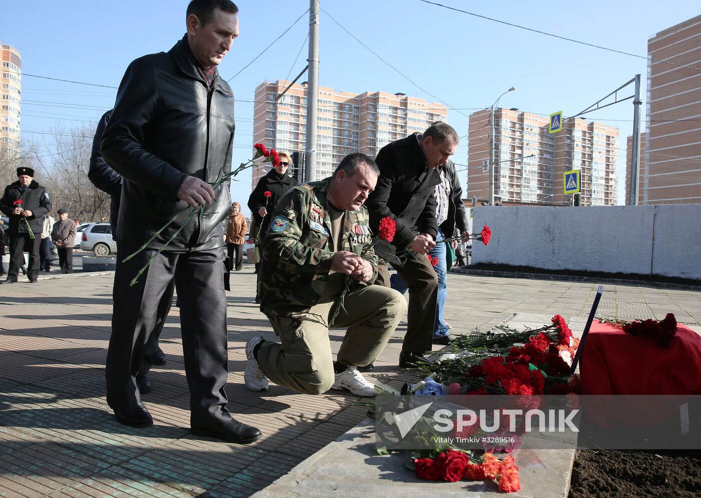 Commemorative event for pilot Roman Filipov who died in Syria