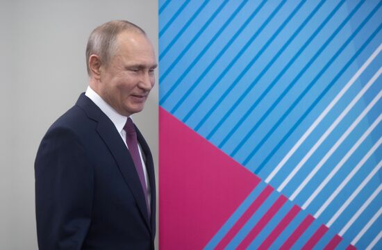President Vladimir Putin's working trip to Krasnoyarsk