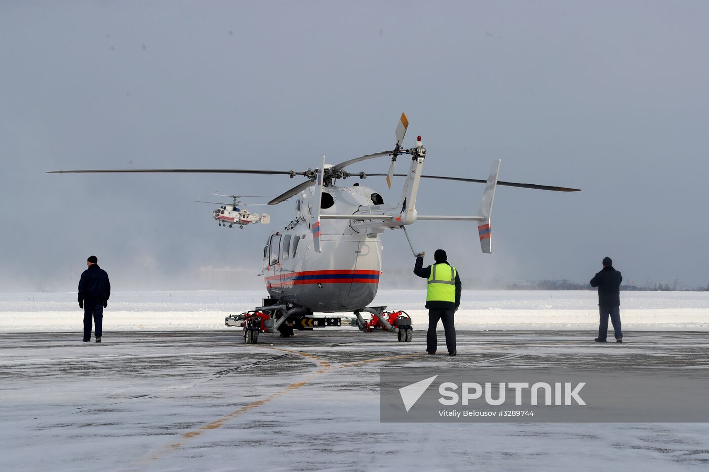 Aviation rescue and firefighting squad of Russian EMERCOM