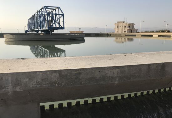 Aftermath of shelling of Afrin in Syria