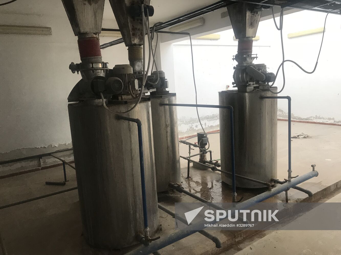 Aftermath of shelling of Afrin in Syria