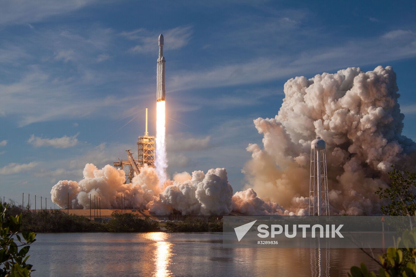 SpaceX's Falcon Heavy rocket successfully launches from Cape Canaveral