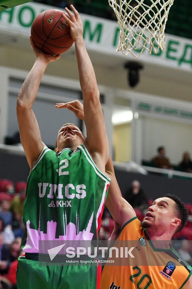 Eurocup Basketball. UNICS vs. Limoges